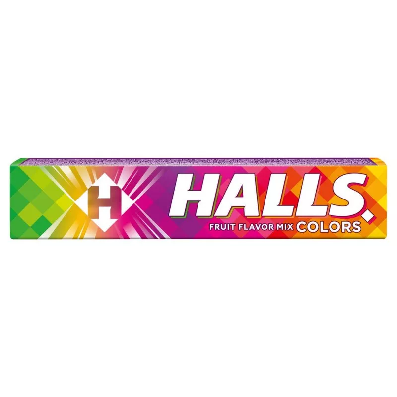 Cukierki Halls Colors 33,5 g x 20 sztuk Cukierki Halls Colors 33,5 g x 20 sztuk