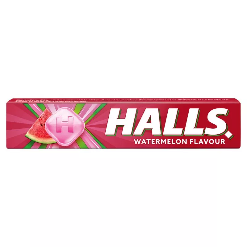 Cukierki Halls Watermelon 33,5 g x 20 sztuk