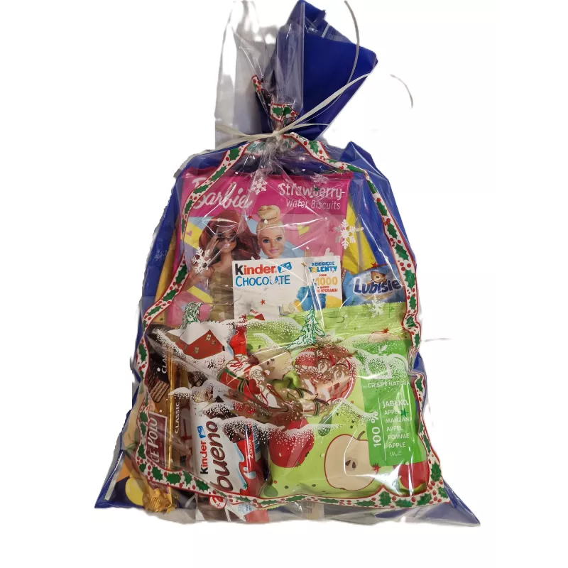 Paczka Świąteczna z wafelkami Barbie nr 39