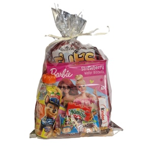 Paczka Świąteczna z wafelkami Barbie dla dziewczynki nr 38