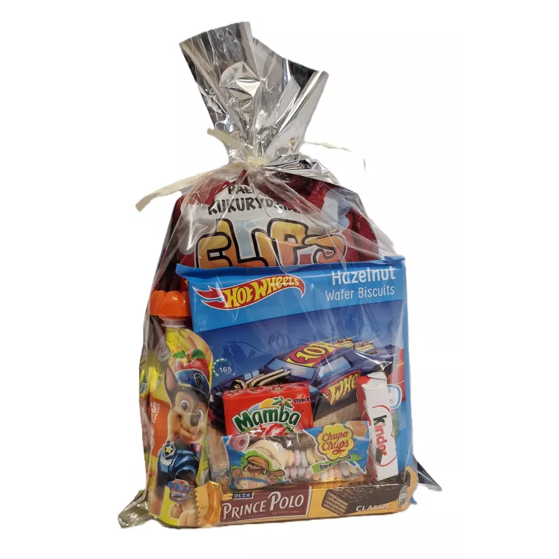 Paczka Świąteczna z wafelkami Hot Wheels dla chłopca nr 37