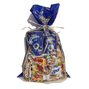 Paczka Świąteczna z Oreo mini waniliowym w czekoladowym nr 45