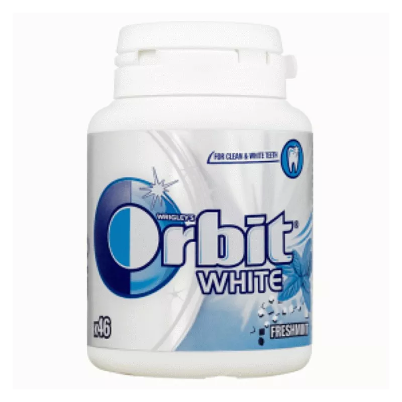 Orbit White Freshmint 64 g x 6 sztuk Orbit White Freshmint 64 g x 6 sztuk