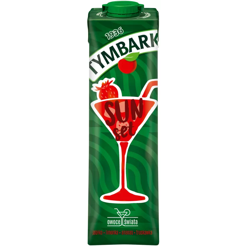 Tymbark Owoce Świata SUN SET 1 l. x 6 sztuk Tymbark Owoce Świata SUN SET 1 l. x 6 sztuk