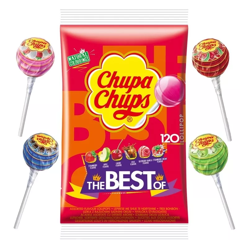 CHUPA CHUPS 12G x 120 sztuk CHUPA CHUPS 12G x 120 sztuk