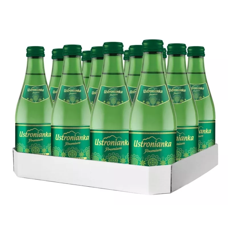 Ustronianka szkło 0.33 l. niegazowana x 12 sztuk Ustronianka szkło 0.33 l. niegazowana x 12 sztuk