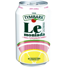Tymbark LEMONIADA arbuz CYTRYNA 330 ml x 12 sztuk