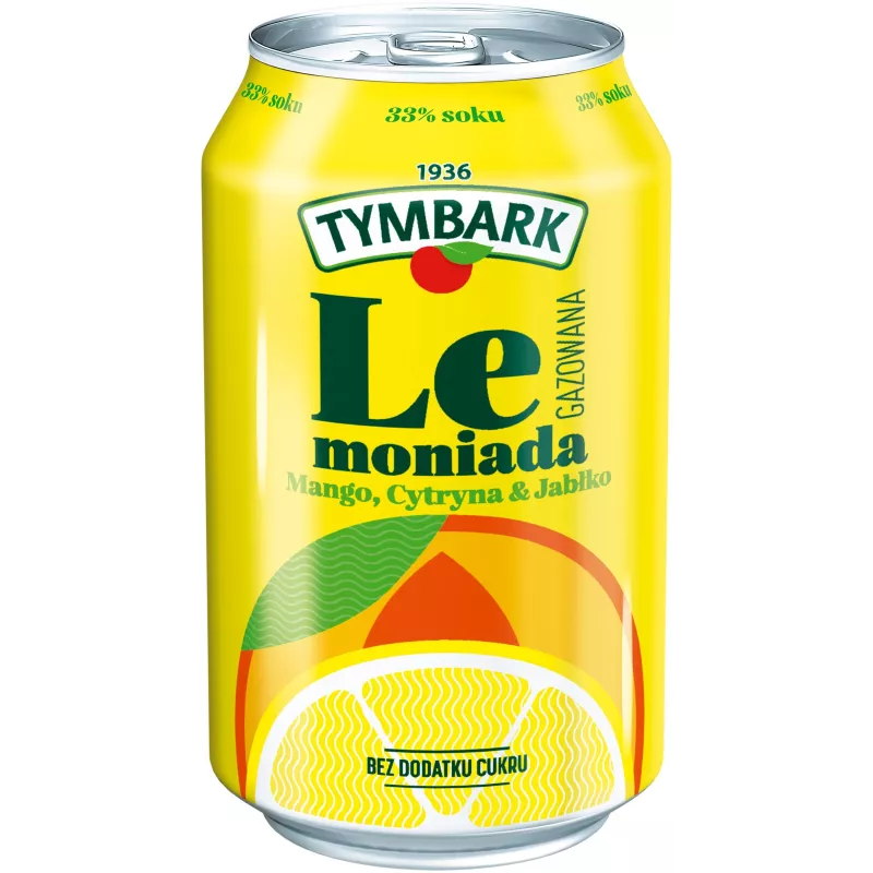 Tymbark LEMONIADA MANGO CYTRYNA 330 ml x 12 sztuk