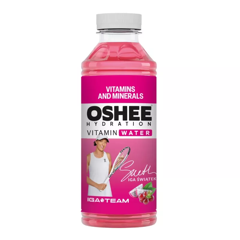 OSHEE Vitamin Water witaminy i minerały winogrona 555 ML x 6 BUTELEK