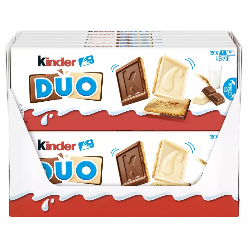 Kinder DUO 150 gram x 12 sztuk Kinder DUO 150 gram x 12 sztuk