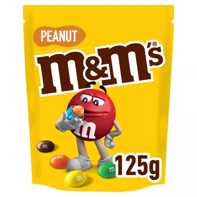 M&M's Peanut 125 g x 15 sztuk M&M's Peanut 125 g x 15 sztuk