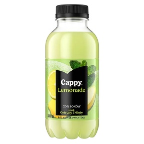 Cappy Lemonade smak Cytryny i mięty 400 ml X 20 SZTUK