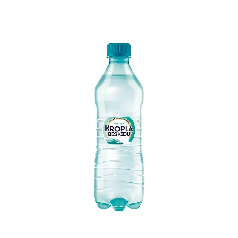 Woda Kropla Beskidu musująca 0.5l 12 sztuk