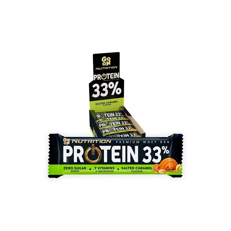 Sante Baton proteinowy 33% słony karmel x 25 sztuki