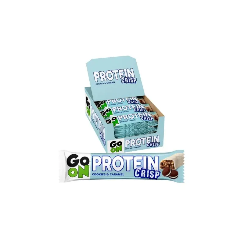 Sante Baton Go On Baton Proteinowy Crisp Ciastko-Karmel 50g x 24 sztuki