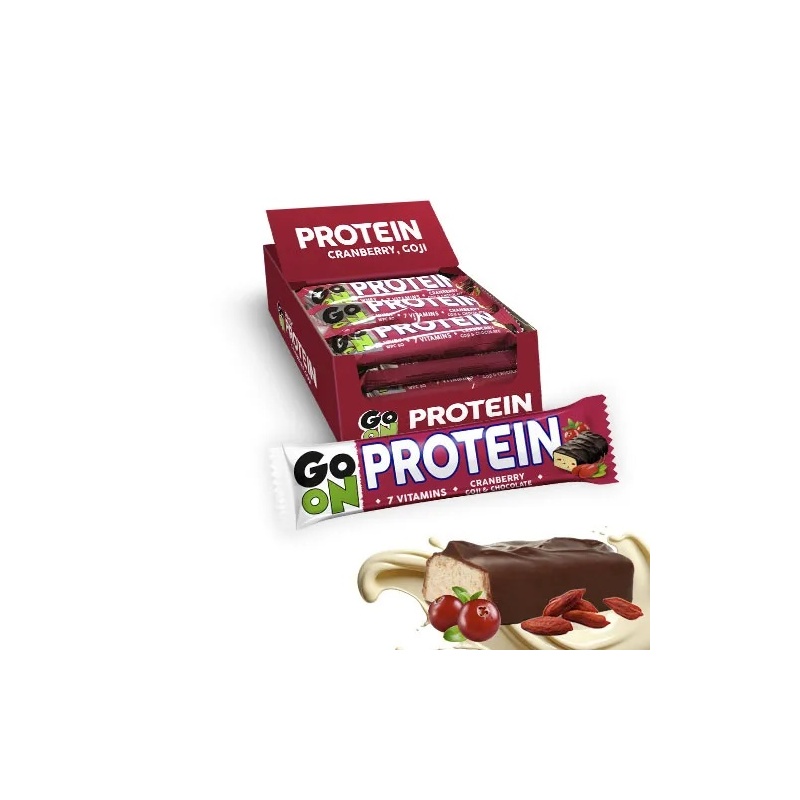 Sante baton GO ON PROTEINOWY ŻURAWINA 50g x 24 sztuki