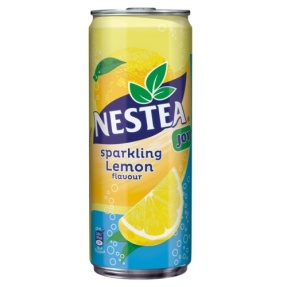 Nestea Joy Gazowany napój o smaku cytrynowym 330 ml x 12 sztuk