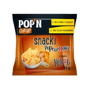 Sante POP'N CHRUP Snacki Popcornowe Kebab 35g x 30 sztuk