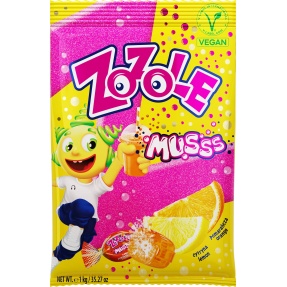 Zozole Cukierki musujące cytryna - pomarańcz 1kg.