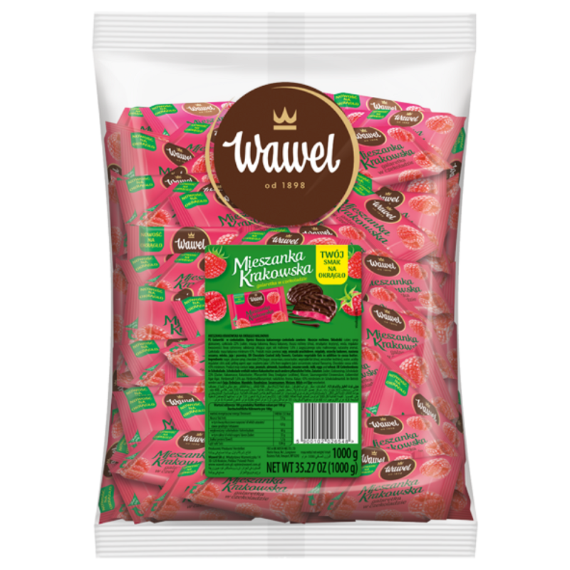 WAWEL GALARETKI MALINOWE 1 KG WAWEL GALARETKI MALINOWE 1 KG