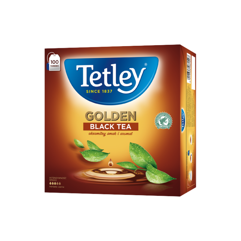 Tetley Gold Black 100 torebek