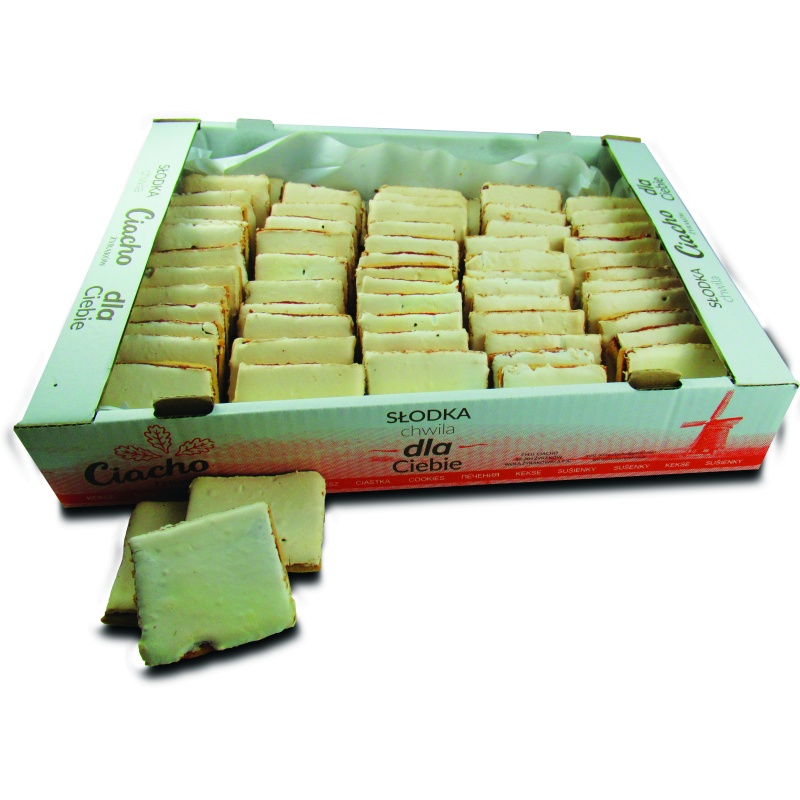 Ciacho Kwadraty owocowe 3 kg Ciacho Kwadraty owocowe 3 kg