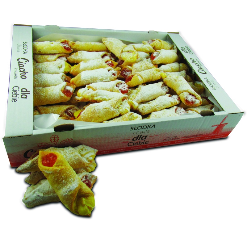 Ciacho Kopertki adwokatowo pomarańczowe 2 kg Ciacho Kopertki adwokatowo pomarańczowe 2 kg