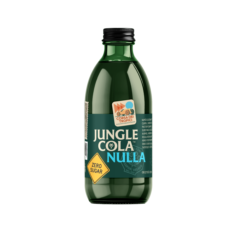 Jungle Cola zero napój Nulla szkło 330 ml x 12 sztuk