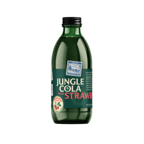 Jungle Cola napój Poziomka szkło 330 ml x 12 sztuk