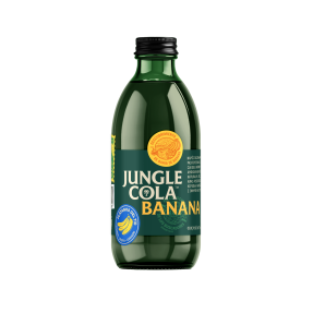 Jungle Cola napój Banan szkło 330 ml x 12 sztuk