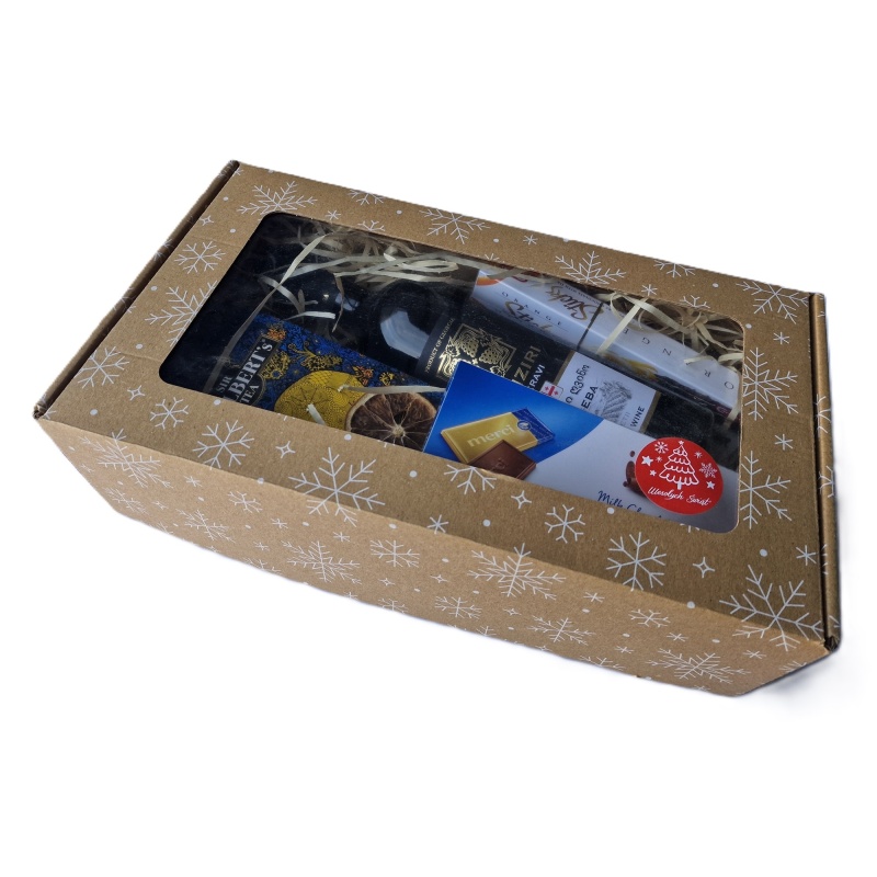 ZESTAW ŚWIĄTECZNY Z WINEM GRUZIŃSKIM GAMZIRI NR 217