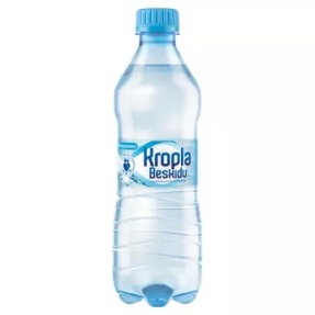 KROPLA BESKIDU Naturalna woda mineralna niegazowana 500 ml 12 sztuk