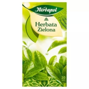 HERBAPOL Herbata zielona 20 torebek 40 g