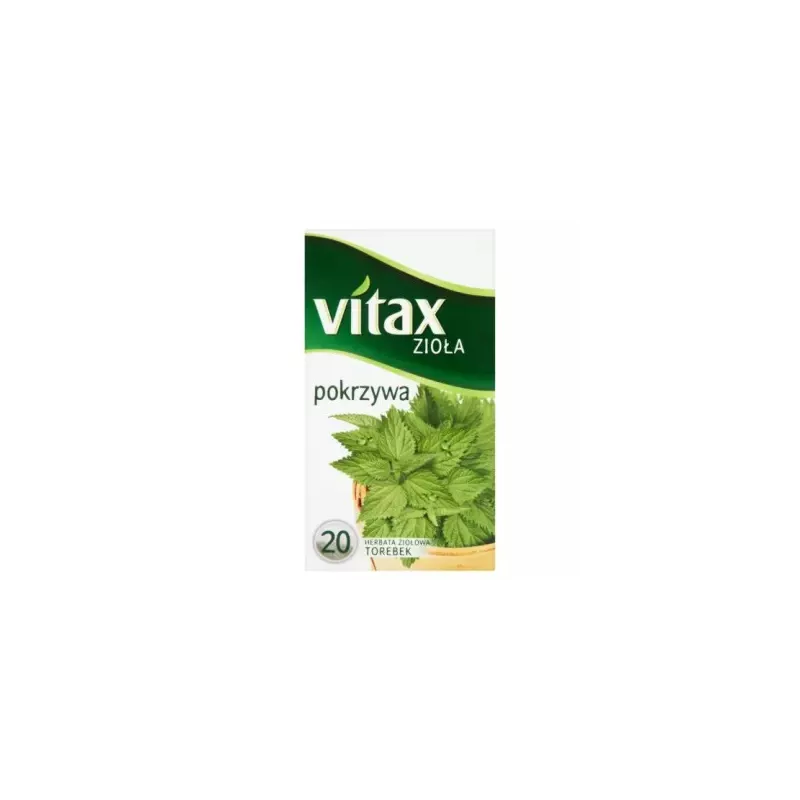 VITAX Zioła Pokrzywa 20 torebek 1 szt VITAX Zioła Pokrzywa 20 torebek 1 szt