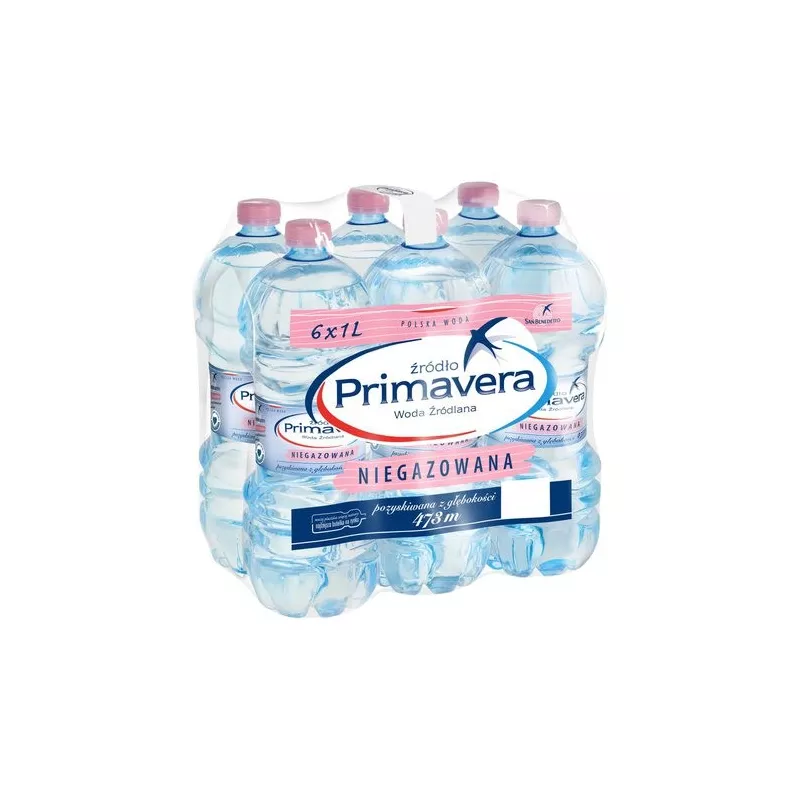 Woda Primavera 1l ngaz 6 sztuk