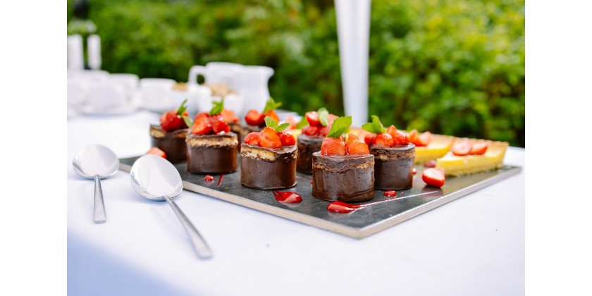 Firmowy bankiet w plenerze